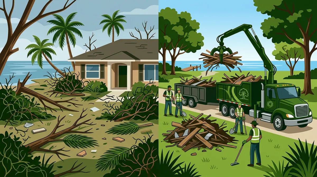 Storm Debris Removal Gibsonton