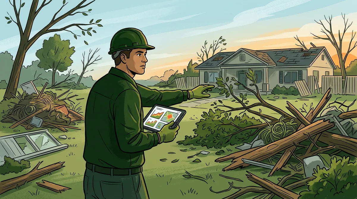 Storm Debris Removal Gibsonton