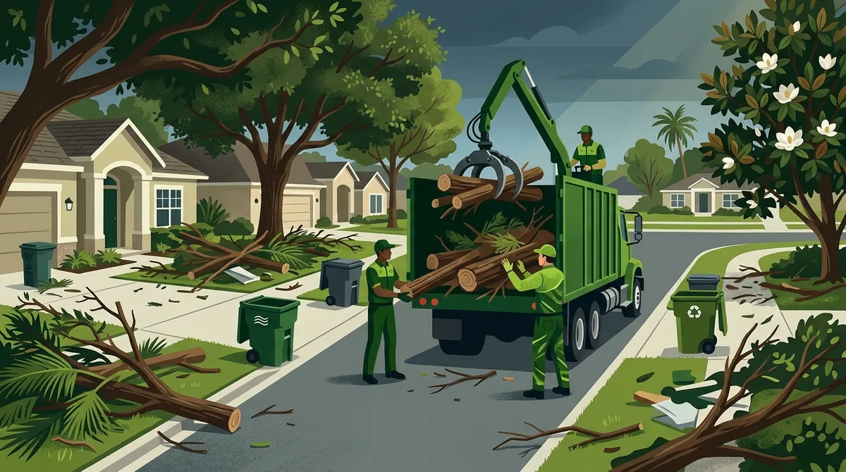 Storm Debris Removal Lake Magdalene