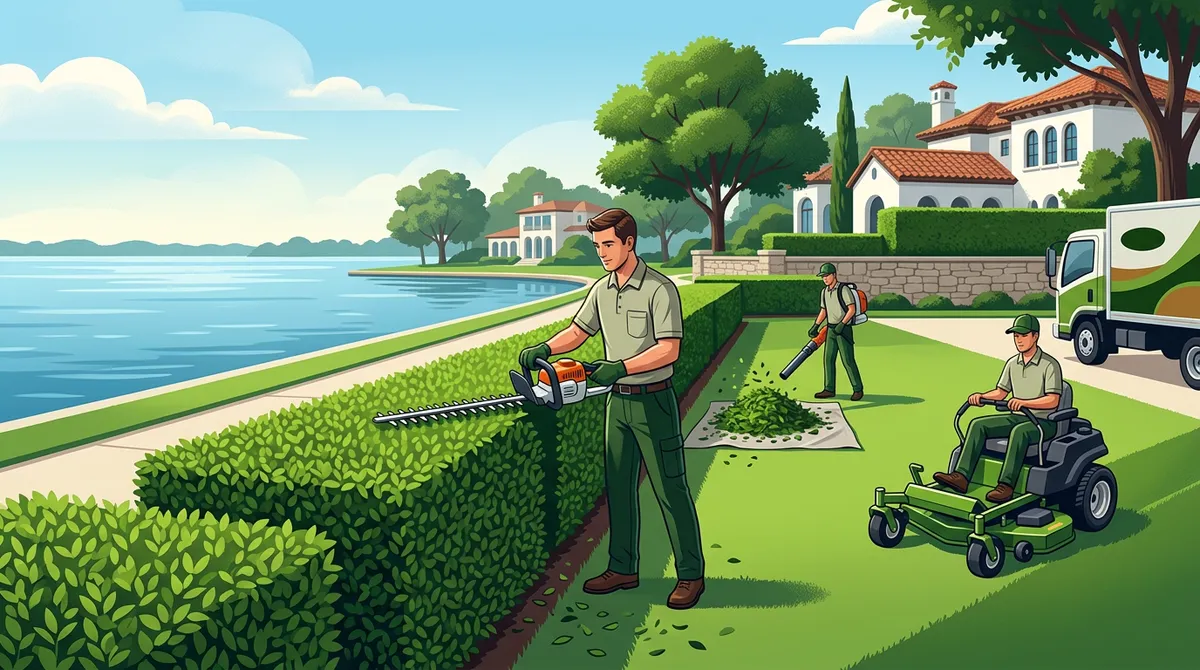 Hedge Trimming Lake Magdalene