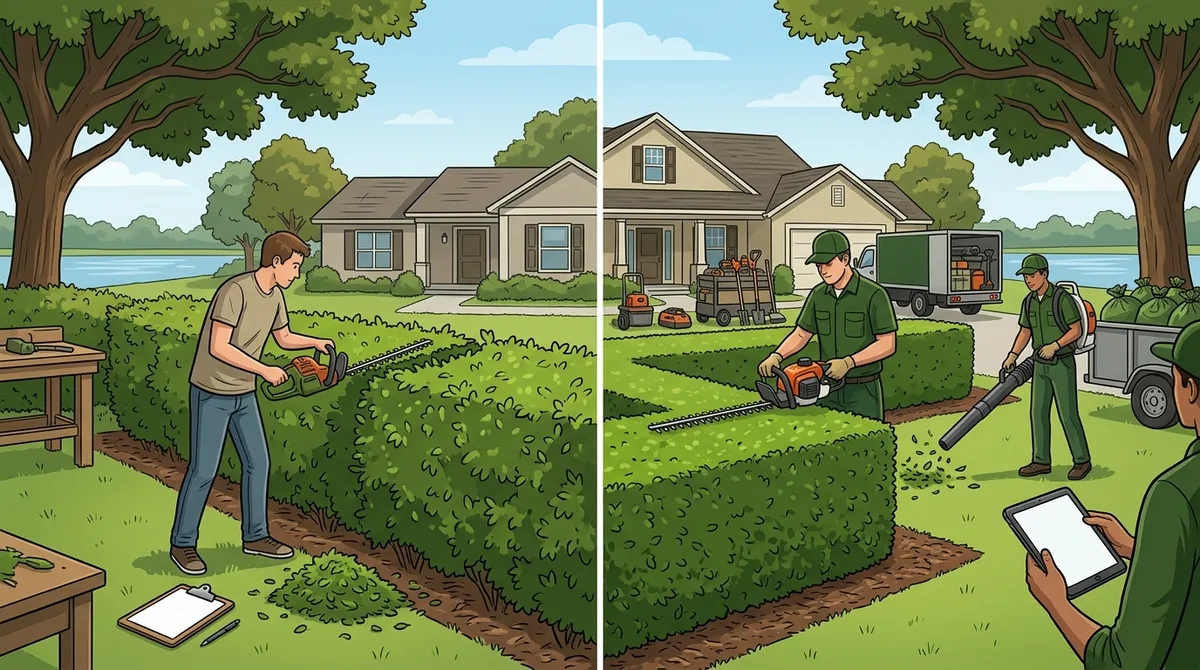 Hedge Trimming Lake Magdalene