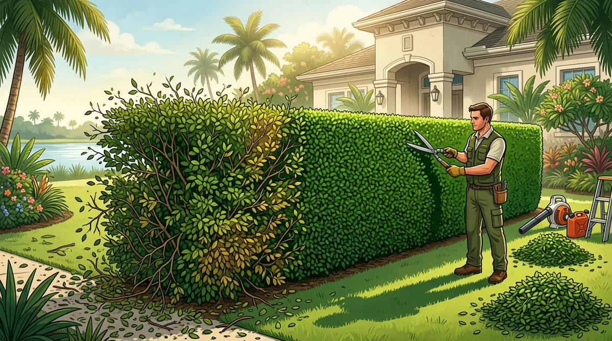 DIY vs. Pro Hedge Trimming Lake Magdalene: Which Wins?