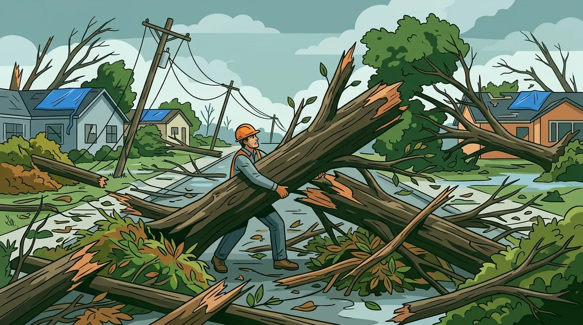 Storm Debris Removal Mango