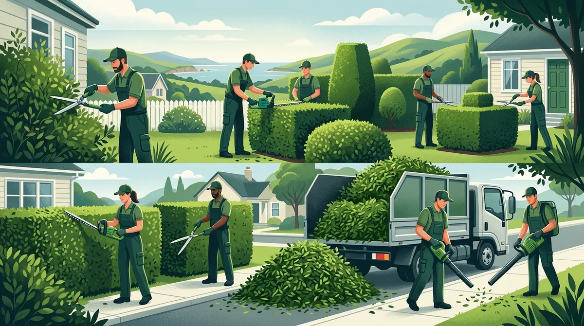hedge trimming dunedin