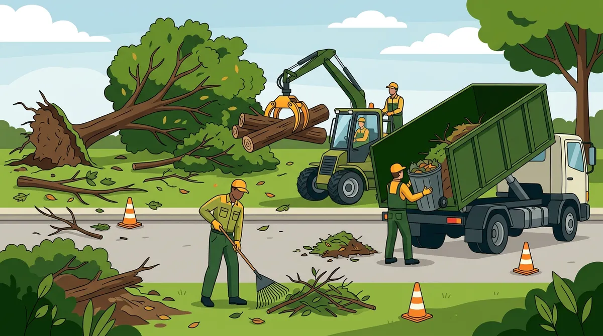 Storm Debris Removal Bloomingdale