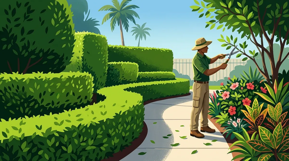 Hedge Trimming Egypt Lake