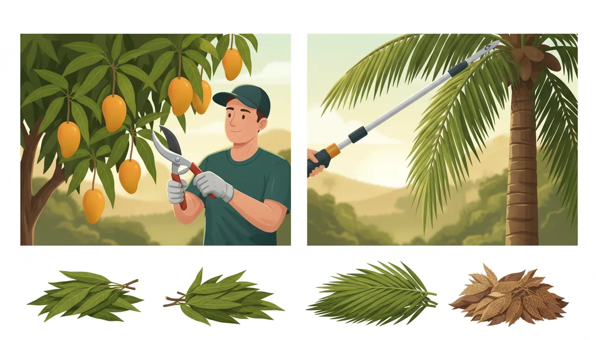 Palm Tree Trimming Mango