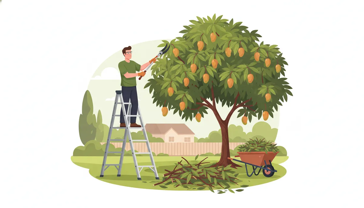 Palm Tree Trimming Mango
