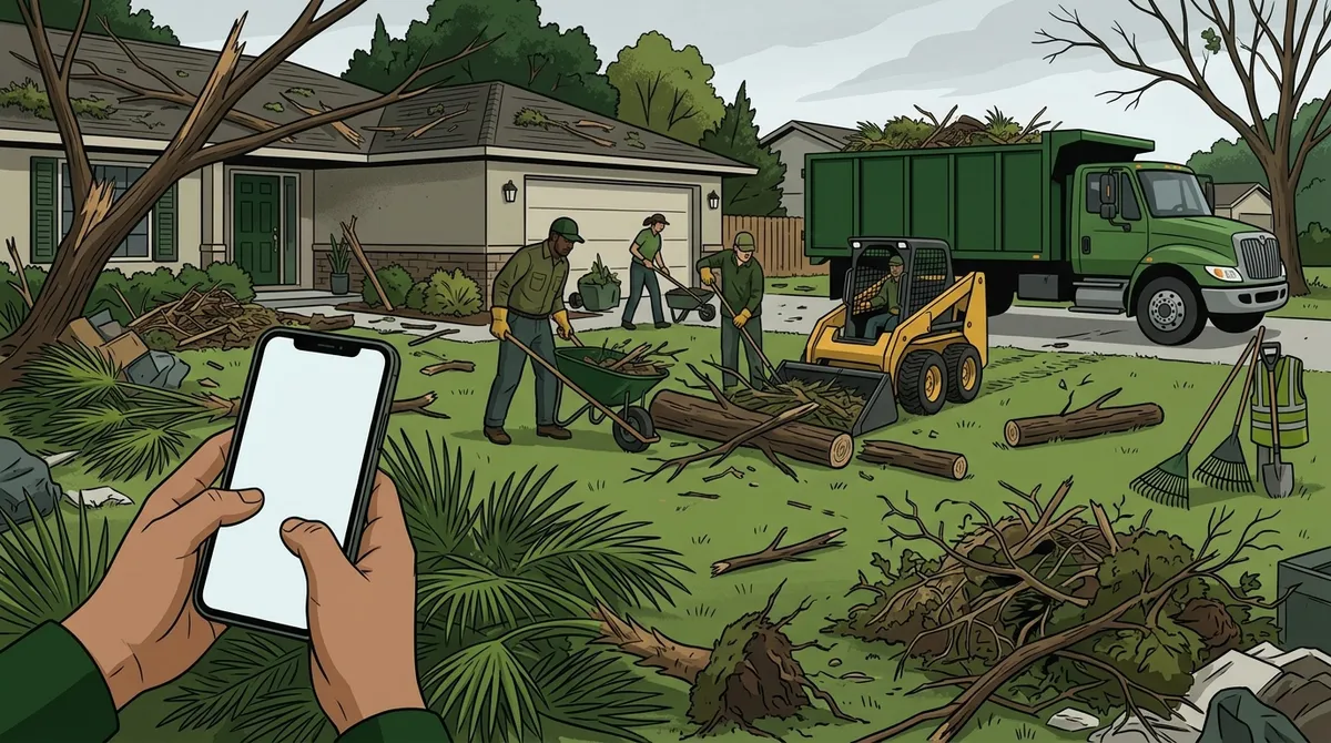 6 Smart Steps for Storm Debris Removal Brandon