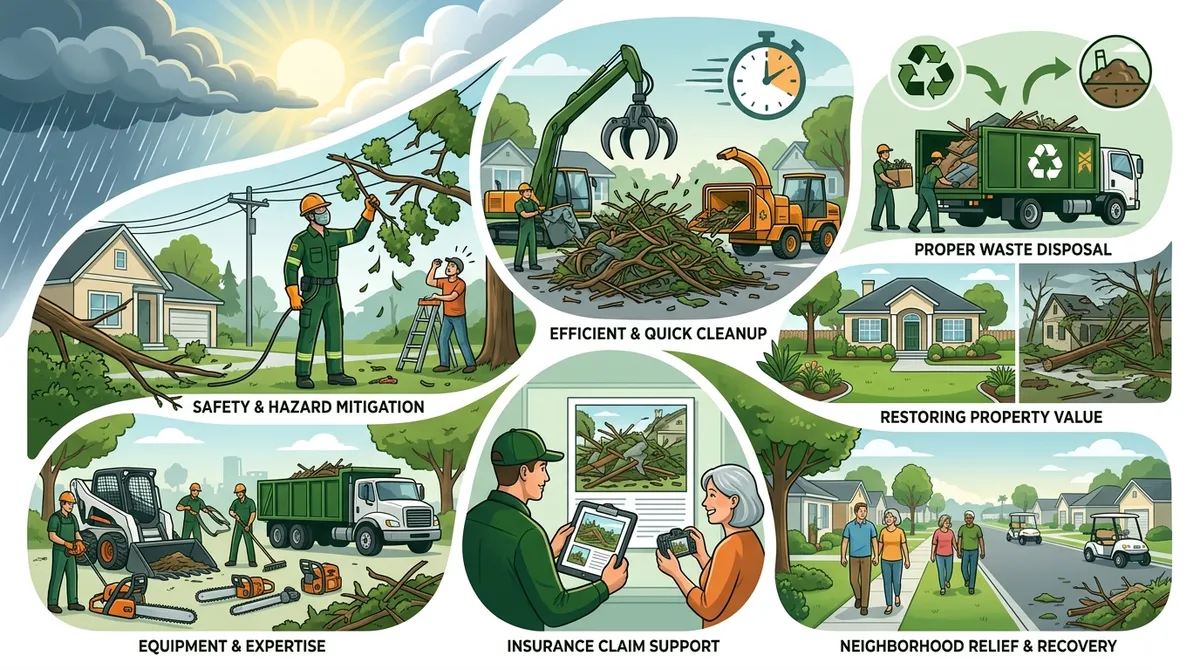 Storm Debris Removal Sun City Center