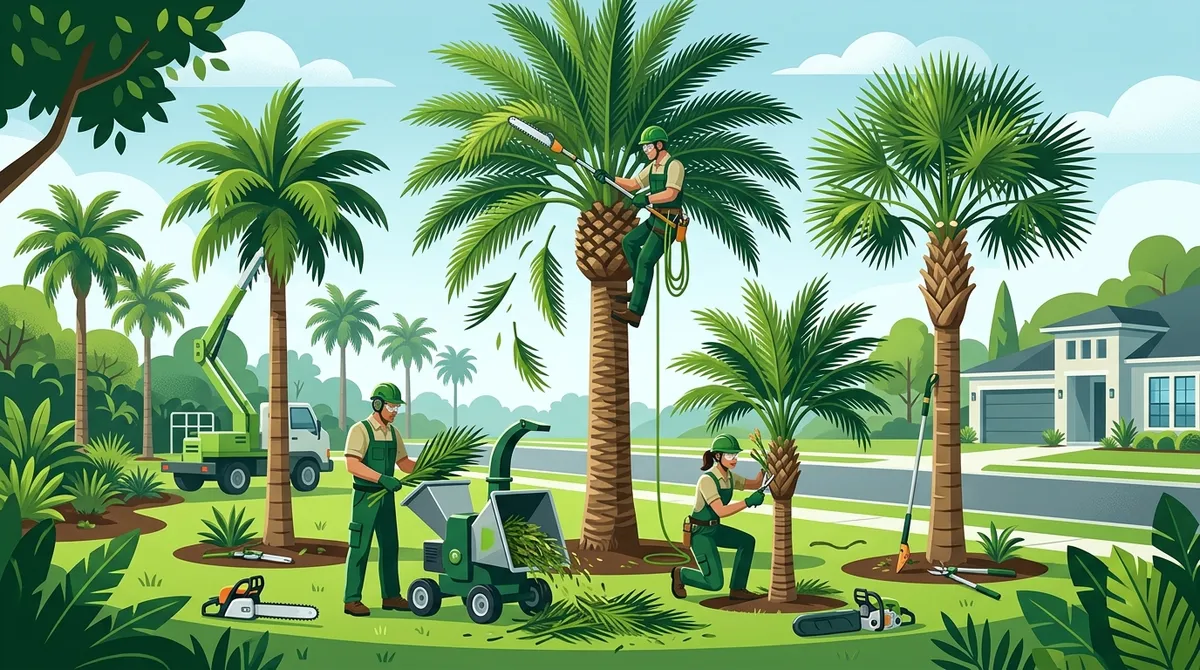 Palm Tree Trimming Carrollwood