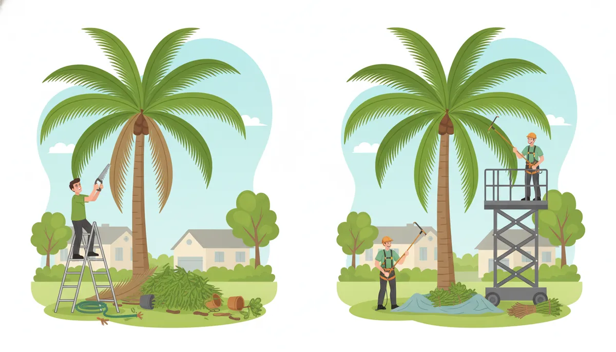 Palm Tree Trimming Town N Country
