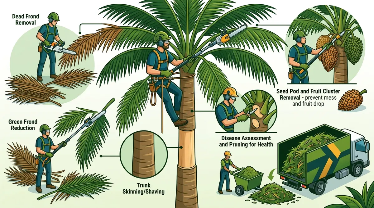 Palm Tree Trimming Town N Country