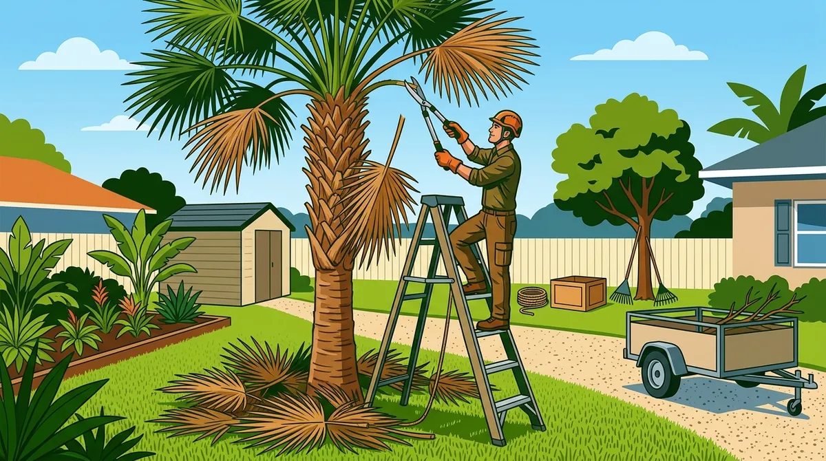 Palm Tree Trimming Town N Country