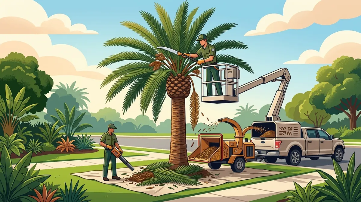 Palm Tree Trimming Town N Country