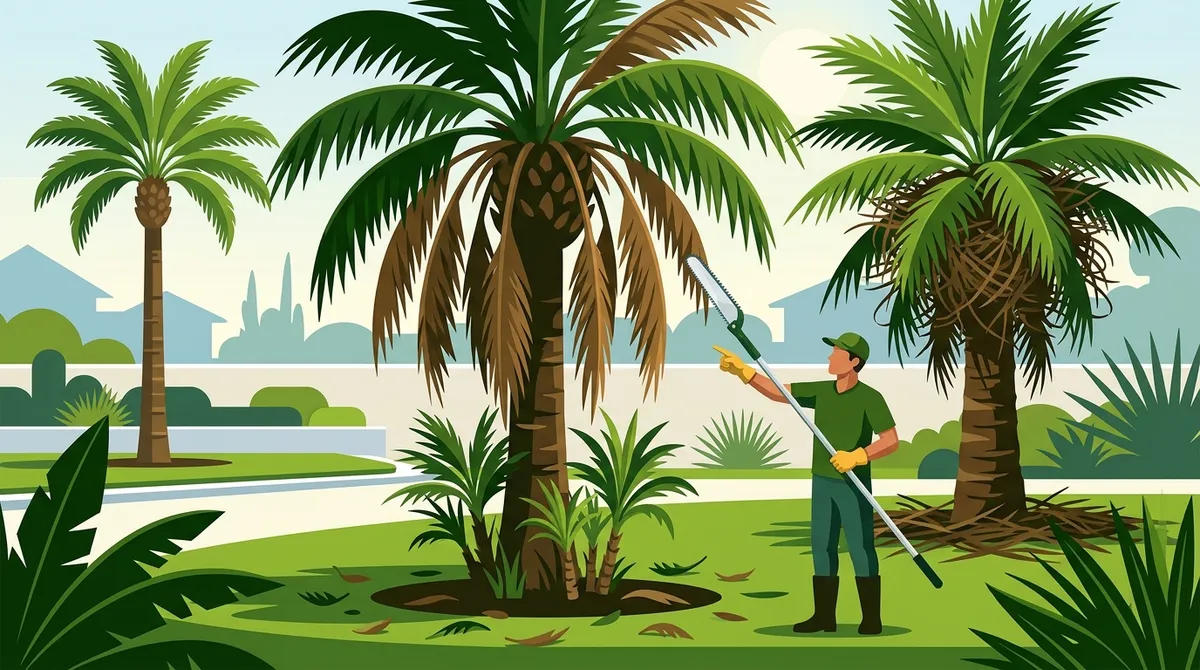 Palm Tree Trimming Keystone