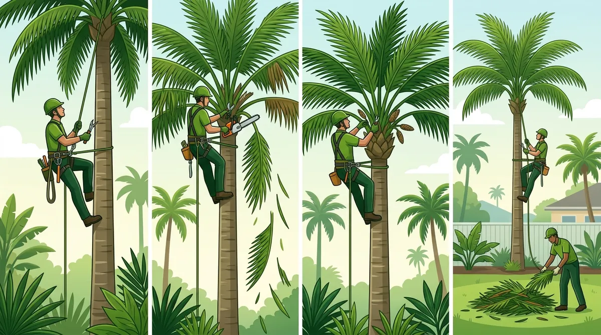 Palm Tree Trimming Keystone