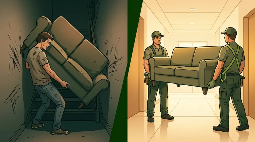 DIY vs. Professional Furniture Removal Mango: Which Wins?