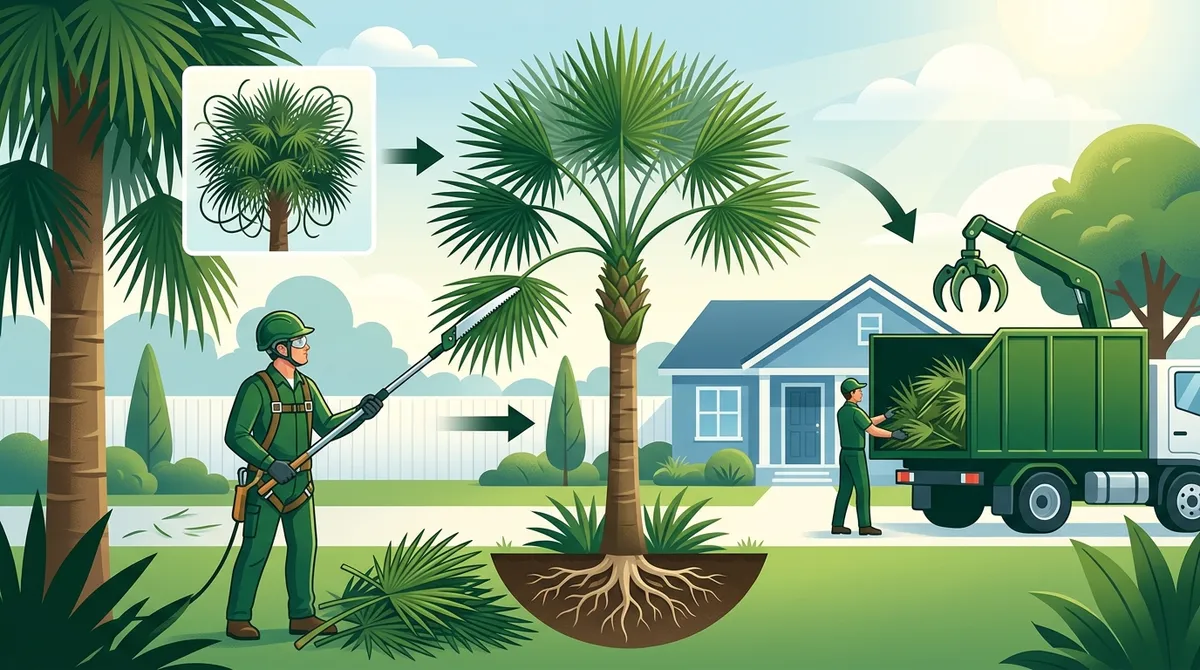 Palm Tree Trimming Leto