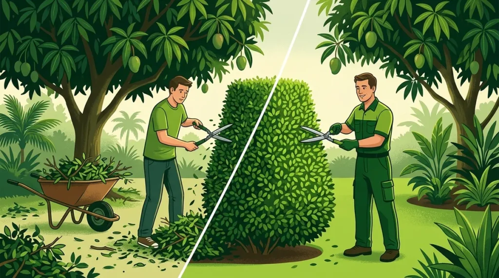 DIY vs. Pro Hedge Trimming Mango, FL: Which Wins?