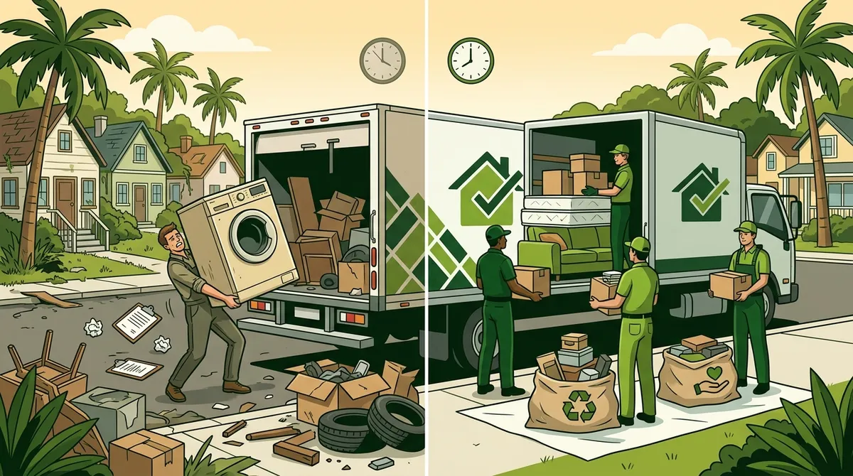 DIY vs. Pro Junk Removal Progress Village: Which Wins?