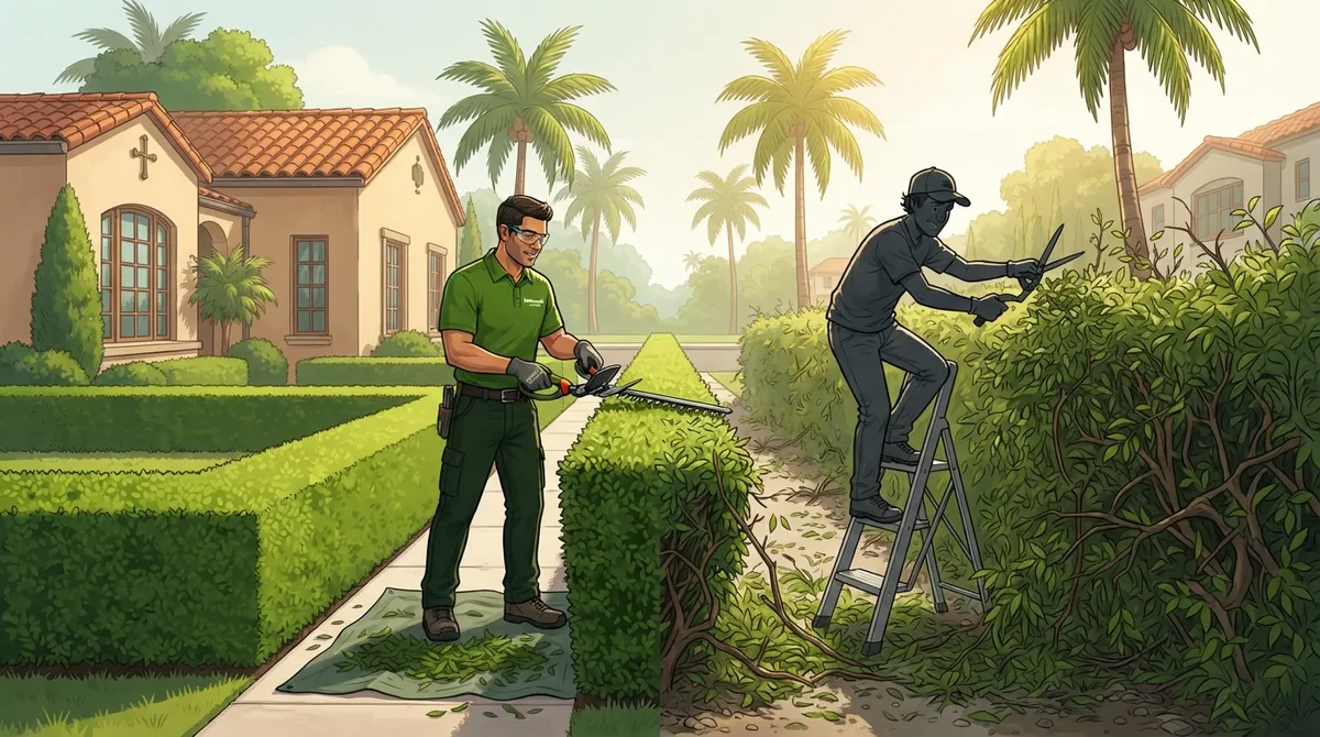 DIY vs. Pro Hedge Trimming Bloomingdale: Who Wins?