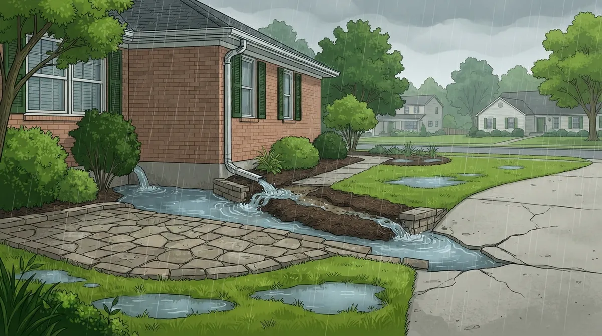 hardscape for drainage riverview