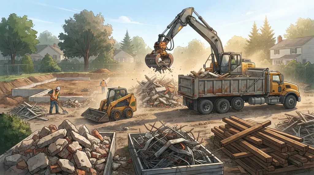 What Does Demolition Cleanup in Brandon Really Involve?