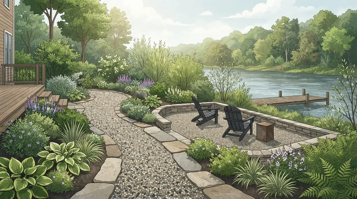gravel hardscape riverview