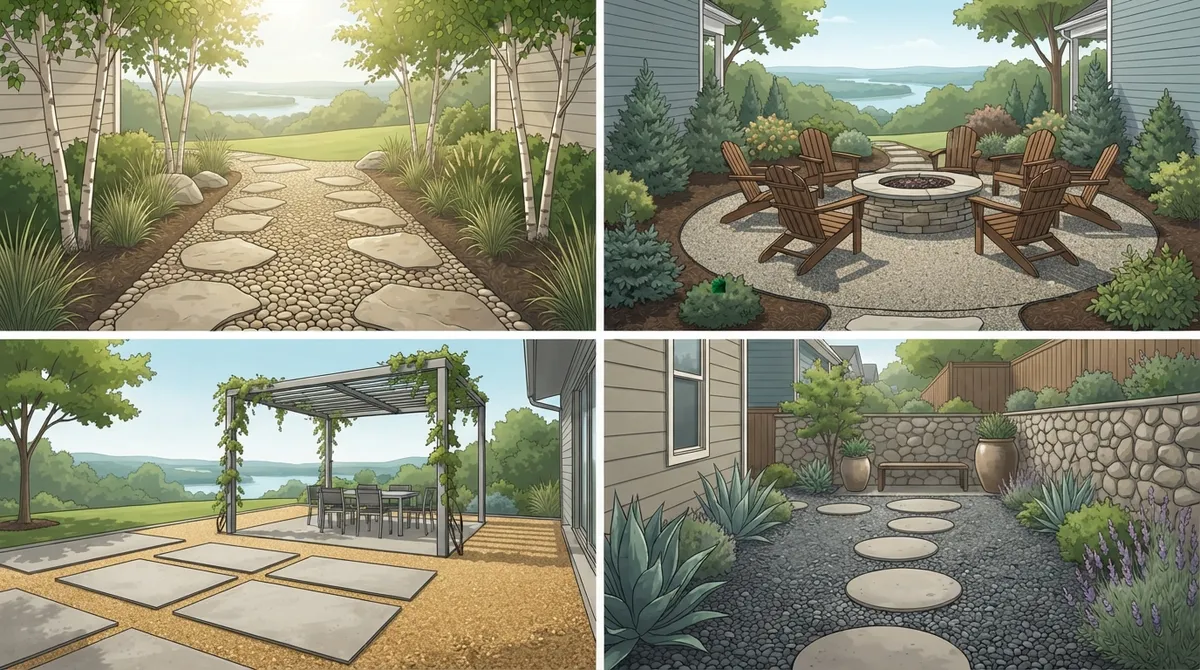 gravel hardscape riverview
