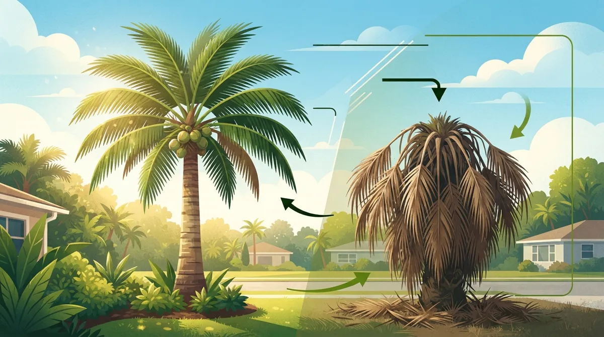 palm tree trimming