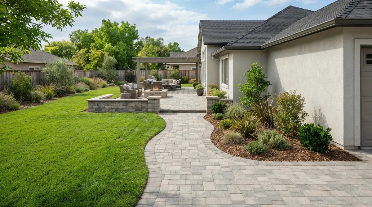 hardscape and lawn riverview