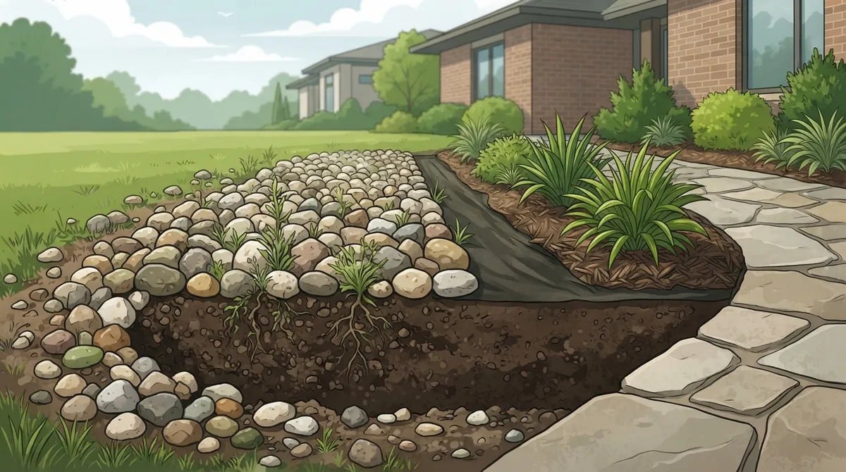 hardscape mulch combination riverview