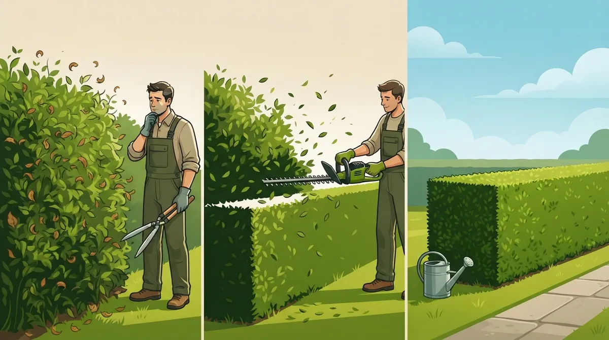 hedge trimming