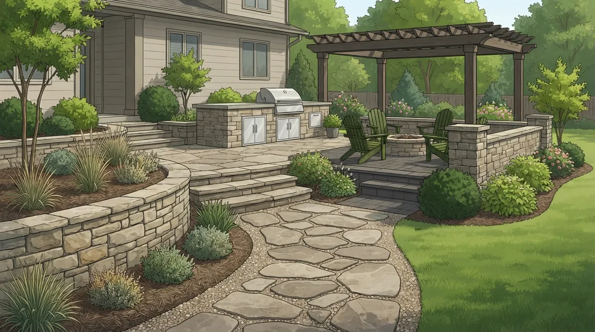 what is hardscape