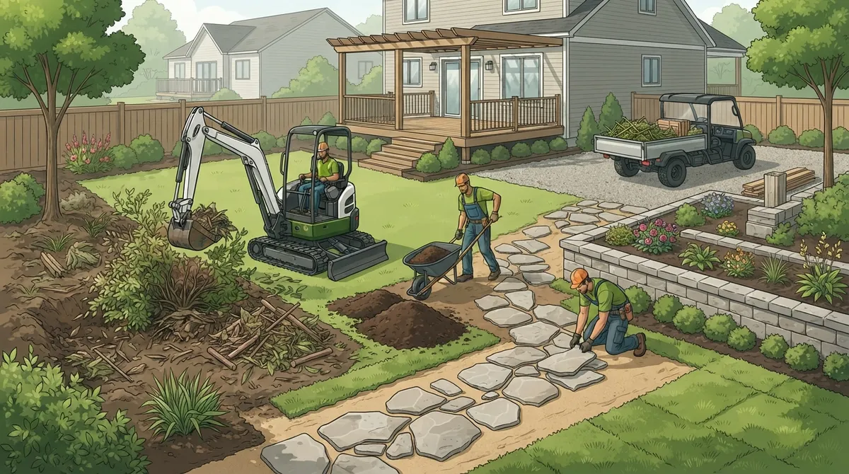 landscape renovation