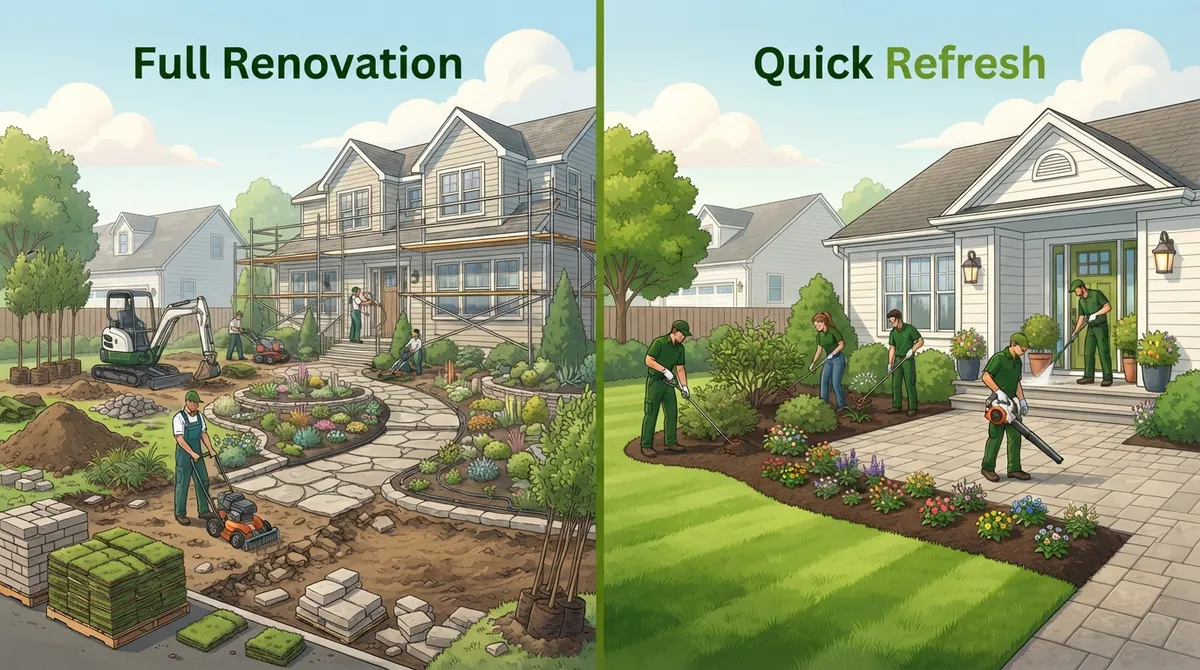 landscape renovation