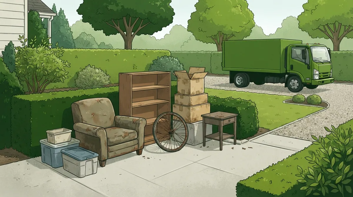 can landscaper remove junk