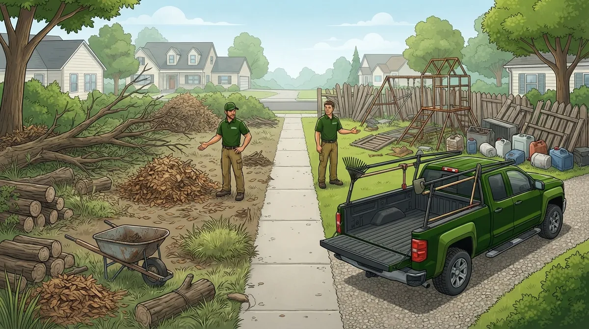 Can a Landscaper Remove Junk From Your Yard Too?