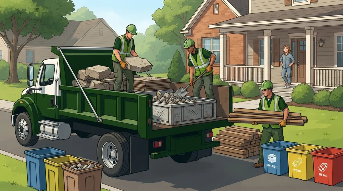 Dumpster vs. Junk Crew: Best Construction Debris Removal?