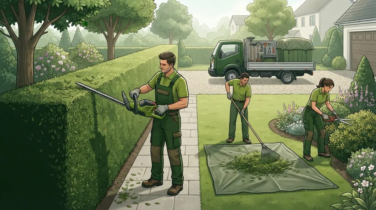 hedge trimming service