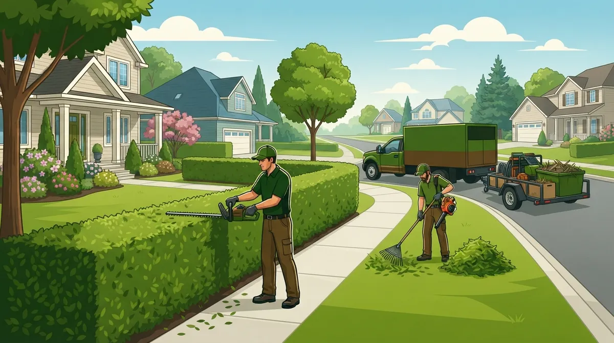 hedge trimming service