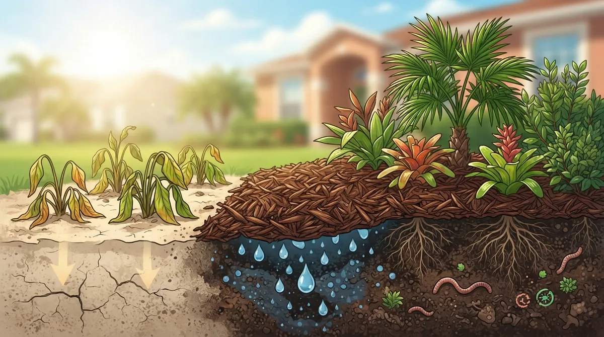 mulch installation