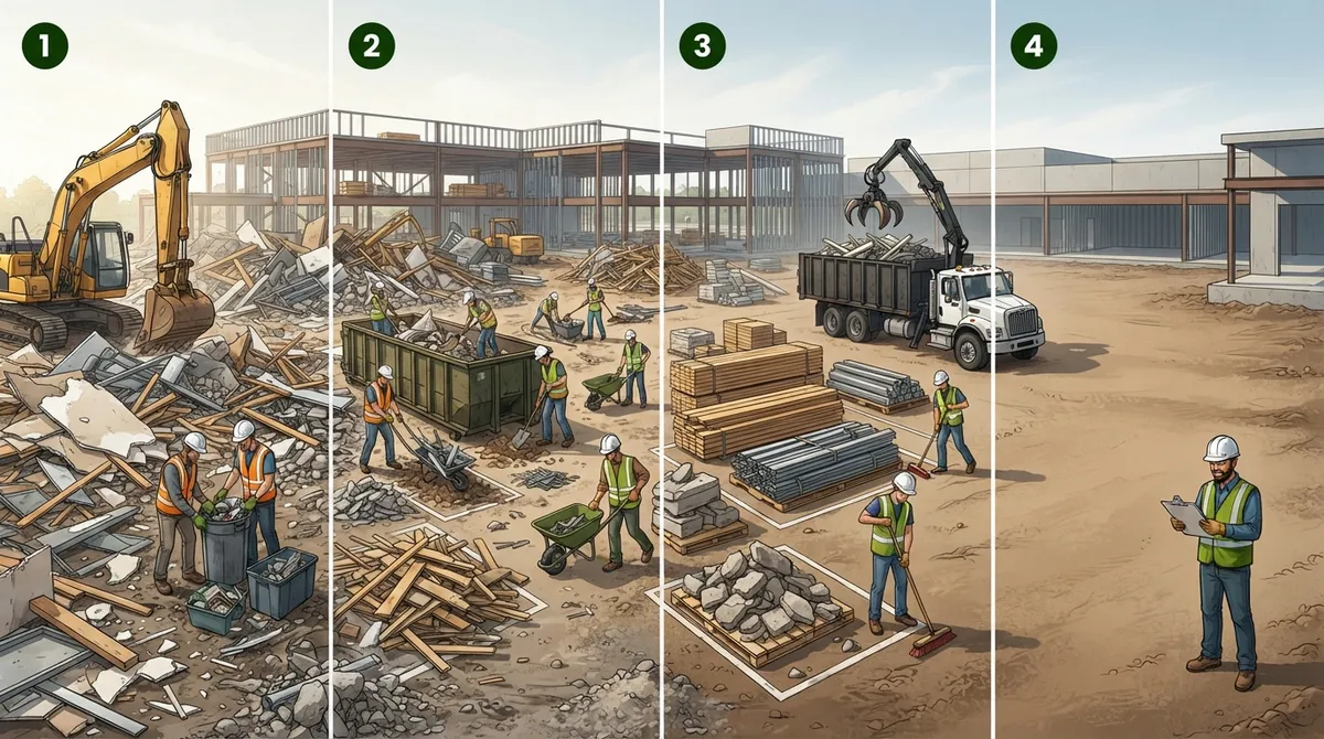 4 Construction Cleanup Service Steps Brandon Sites Need