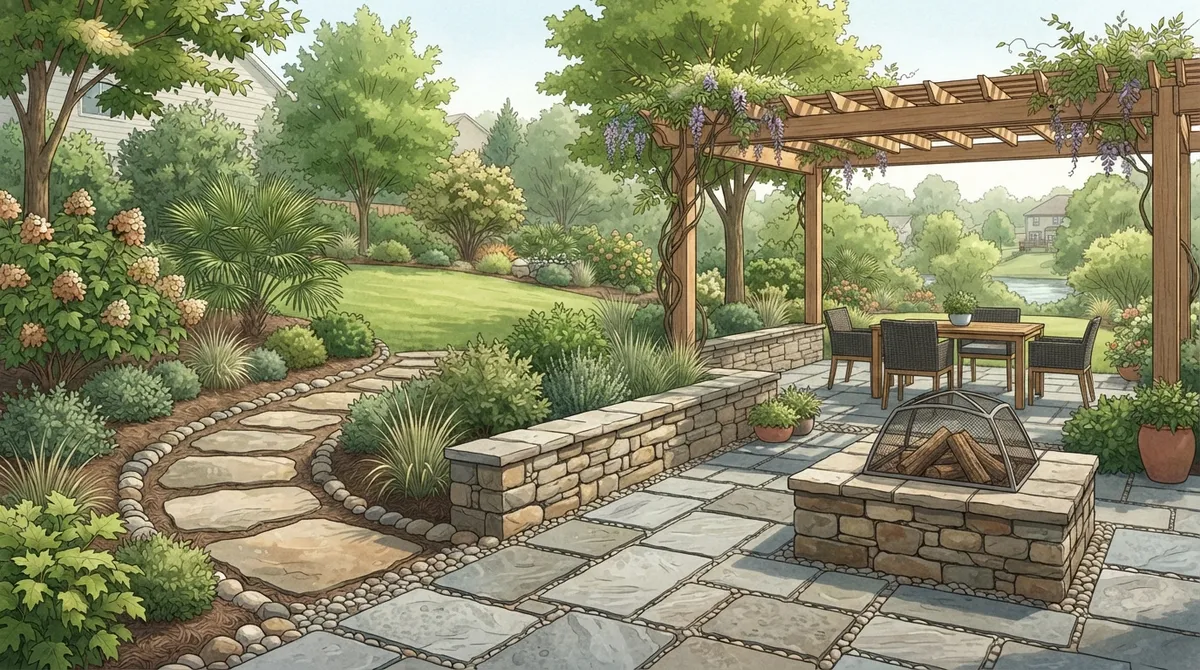 hardscape landscaping ideas riverview