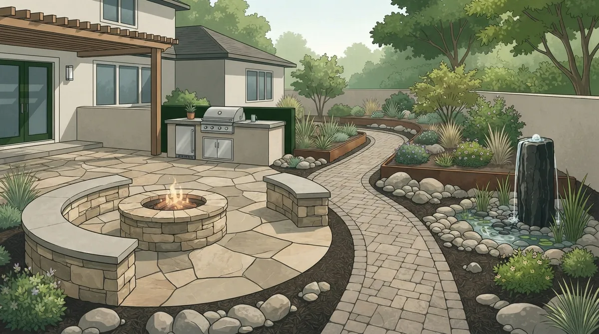 hardscape landscaping ideas riverview