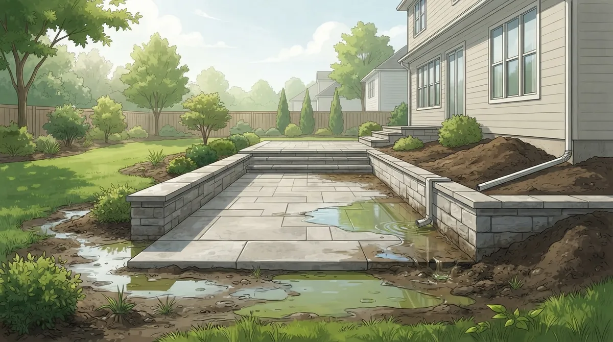 modern hardscape design riverview