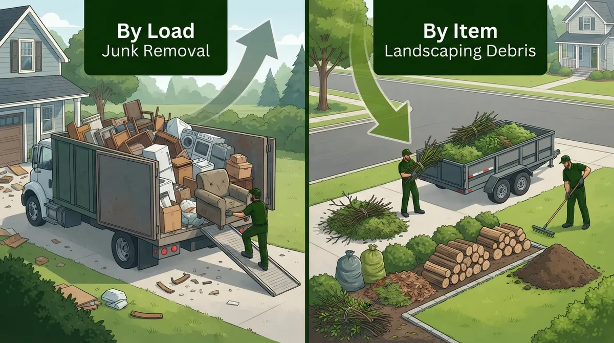 junk removal pricing