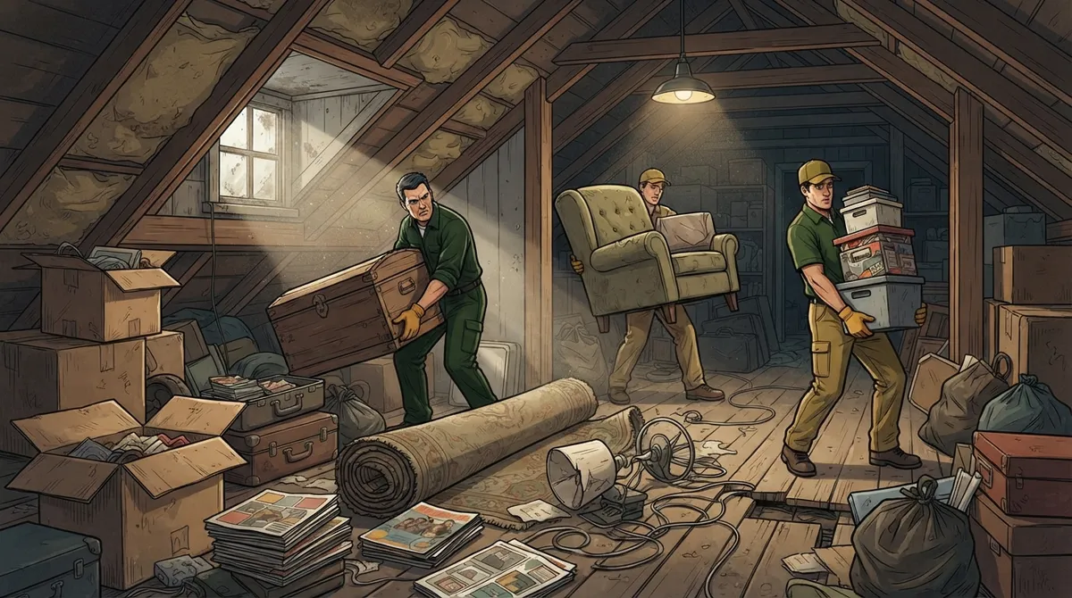 attic cleanout services