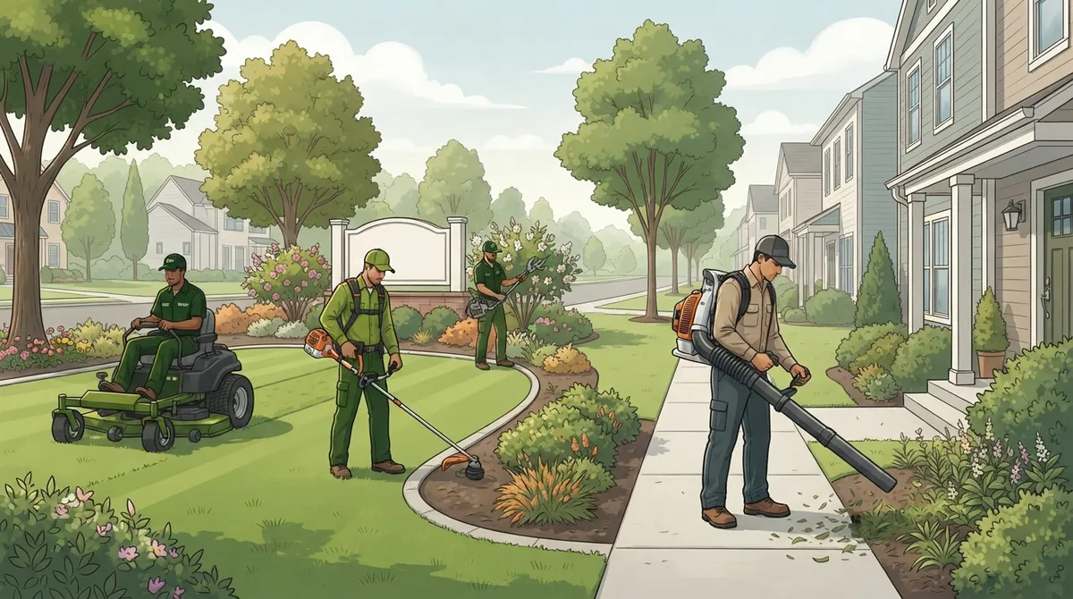 hoa landscape maintenance